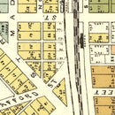 Vintage Map of Osborn, Ohio 1896