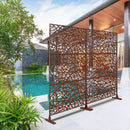 Outdoor & Indoor Freestanding Decorative Privacy Screen by HouseOfZazla