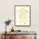 Vintage Map of Fairfield, Ohio 1896
