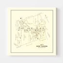 Vintage Map of New Jasper, Ohio 1896