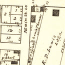 Vintage Map of Paintersville, Ohio 1896