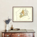 Vintage Map of Spring Valley, Ohio 1896