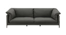 Tadi - Top Grain Leather Sofa - Black by HouseOfZazla