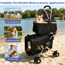 Double Pet Stroller for Small and Medium Dogs and Cats by HouseOfZazla