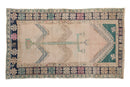 3.5x6 Vintage Distressed Oushak Rug