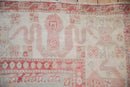 5.5x8 Vintage Distressed Oushak Carpet