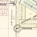Vintage Map of Farmington, Michigan 1896