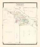 Vintage Map of Farmington, Michigan 1896