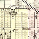 Vintage Map of Rochester, Michigan 1896
