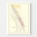 Vintage Map of Alma, Wisconsin 1896