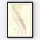 Vintage Map of Alma, Wisconsin 1896