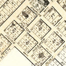 Vintage Map of Saint Charles, Michigan 1896