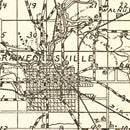 Vintage Map of Montgomery County, Indiana 1898