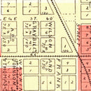 Vintage Map of Ladoga, Indiana 1898