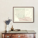 Vintage Map of Amazonia, Missouri 1898