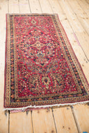 2x4 Vintage German Sarouk Rug Runner