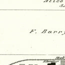 Vintage Map of Barryton, Michigan 1900