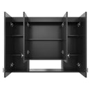 Wall Mounted Bathroom Cabinet With 5 Adjustable Shelves