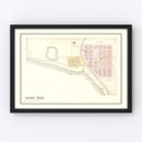 Vintage Map of Lake Ann, Michigan 1901