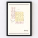 Vintage Map of Nessen, Michigan 1901