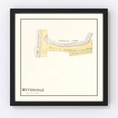 Vintage Map of Watervale, Michigan 1901