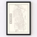 Vintage Map of Pleasant, Ohio 1902