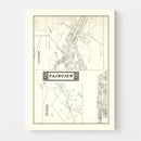 Vintage Map of Fairview, Ohio 1902