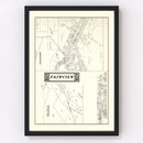 Vintage Map of Fairview, Ohio 1902