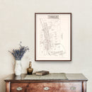 Vintage Map of Cumberland, Ohio 1902
