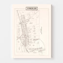 Vintage Map of Cumberland, Ohio 1902