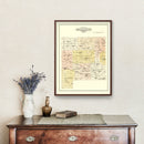 Vintage Map of Shelby County, Missouri 1902