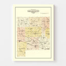 Vintage Map of Shelby County, Missouri 1902