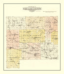 Vintage Map of Shelby County, Missouri 1902