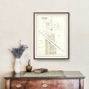 Vintage Map of Panama, Nebraska 1903