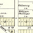 Vintage Map of Panama, Nebraska 1903