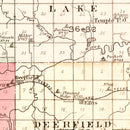 Vintage Map of Vernon County, Missouri 1903