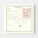 Vintage Map of Montevallo, Missouri 1903