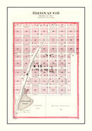 Vintage Map of Bronaugh, Missouri 1903