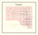 Vintage Map of Virgil, Missouri 1903