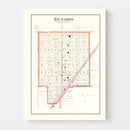 Vintage Map of Richards, Missouri 1903