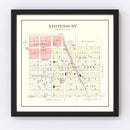 Vintage Map of Stotesbury, Missouri 1903