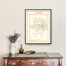 Vintage Map of Schell City, Missouri 1903