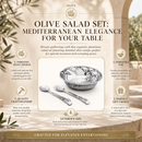 Olive Salad Set by Arthur Court Designs