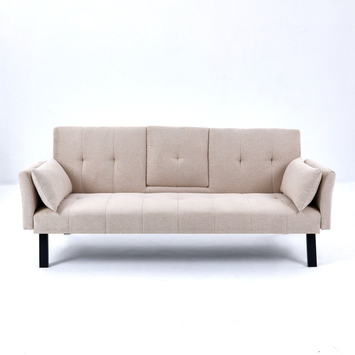 Sofa Bed With Foldable Design And Cup Holder, photo 19 of 40