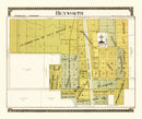 Vintage Map of Plano, Illinois 1903