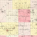 Vintage Map of Ogemaw County, Michigan 1903