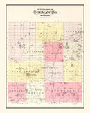 Vintage Map of Ogemaw County, Michigan 1903