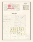 Vintage Map of South Branch, Michigan 1903