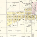 Vintage Map of Hill, Michigan 1903