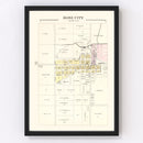 Vintage Map of Hill, Michigan 1903